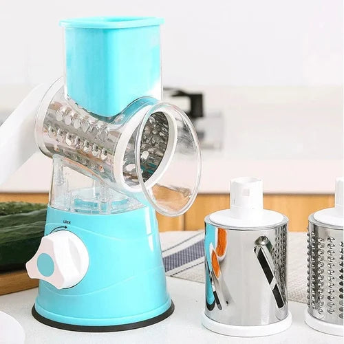 ✨Last Day 50%OFF🧑‍🍳Kitchen Artifact🥳3 in 1 Rotary Grater Vegetable Slicer