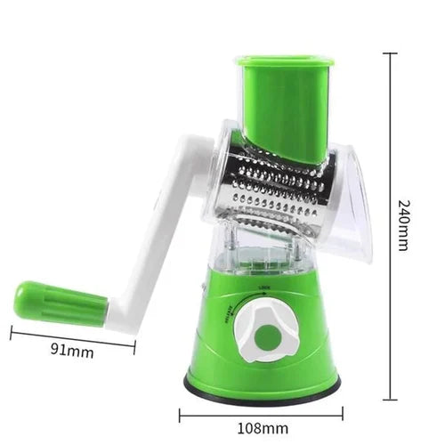 ✨Last Day 50%OFF🧑‍🍳Kitchen Artifact🥳3 in 1 Rotary Grater Vegetable Slicer