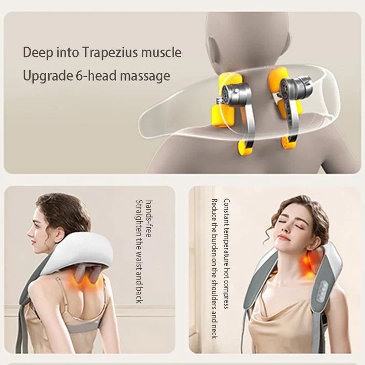 ArabiaBay™ Neck Shoulder Back Kneading Massager