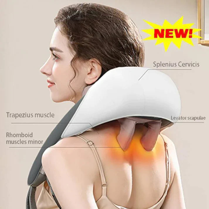 ArabiaBay™ Neck Shoulder Back Kneading Massager